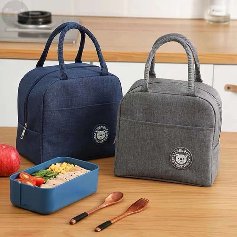 térmica quente Bolsa e frio marmita Fitness Academia trabalho pequena impermeável qualidade ziper academia passeio