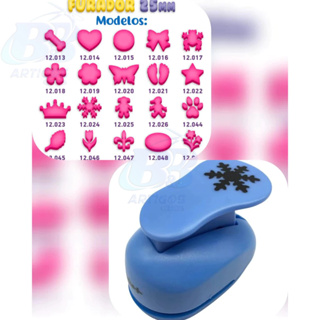 Furadores Artesanais 25mm - Make + a Original! em Oferta na Shopee