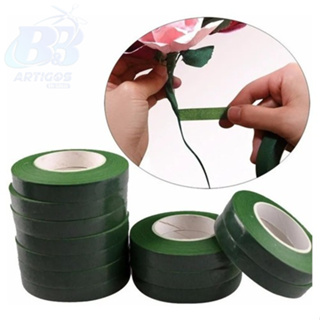 Fitas floral Verde 12MM X 29M UND ( KIT COM 3 UNIDADES ) em Oferta na Shopee