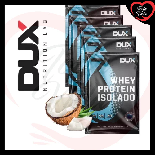 Whey Protein Isolado Kit 5 Saches Coco