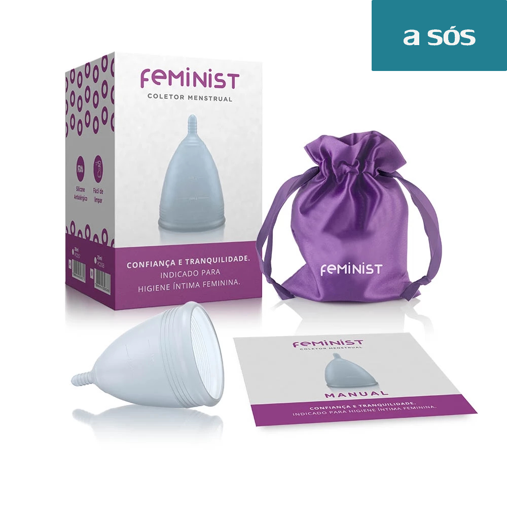 Coletor Menstrual Feminist Modelo A Sós A - 28 ml