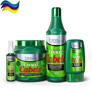 Cresce Cabelo Kit Completo 4 Itens Máscara Kg Forever Liss Crescimento Fortalecimento Antiqueda em Oferta na Shopee