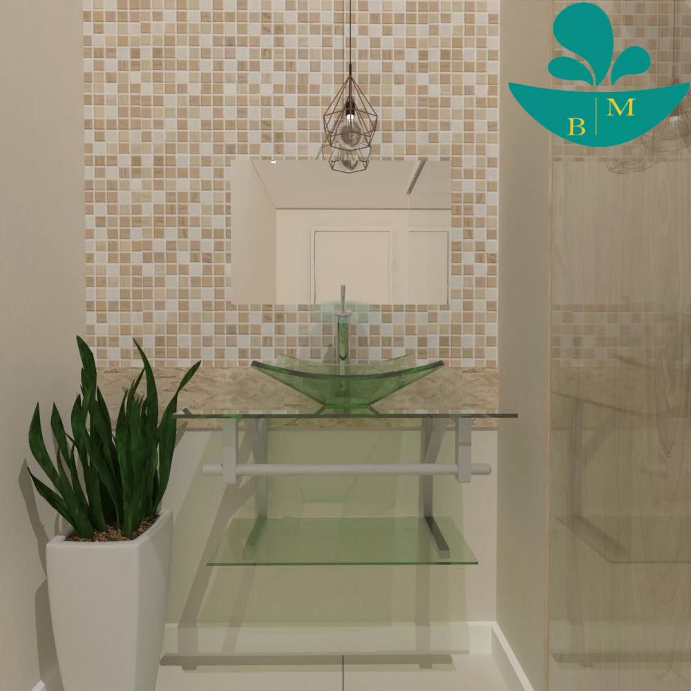 GABINETE DE VIDRO UCRÂNIA 60CM AC INCOLOR em Oferta na Shopee