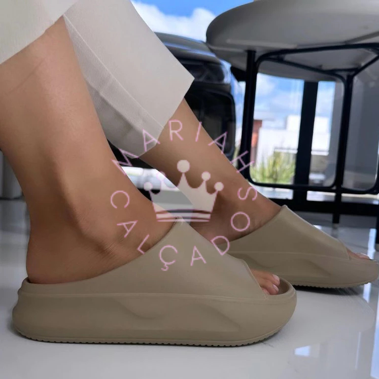 Chinelo Nuvem Feminino Slide Plataforma Confortável Estiloso 100%eva em Oferta na Shopee
