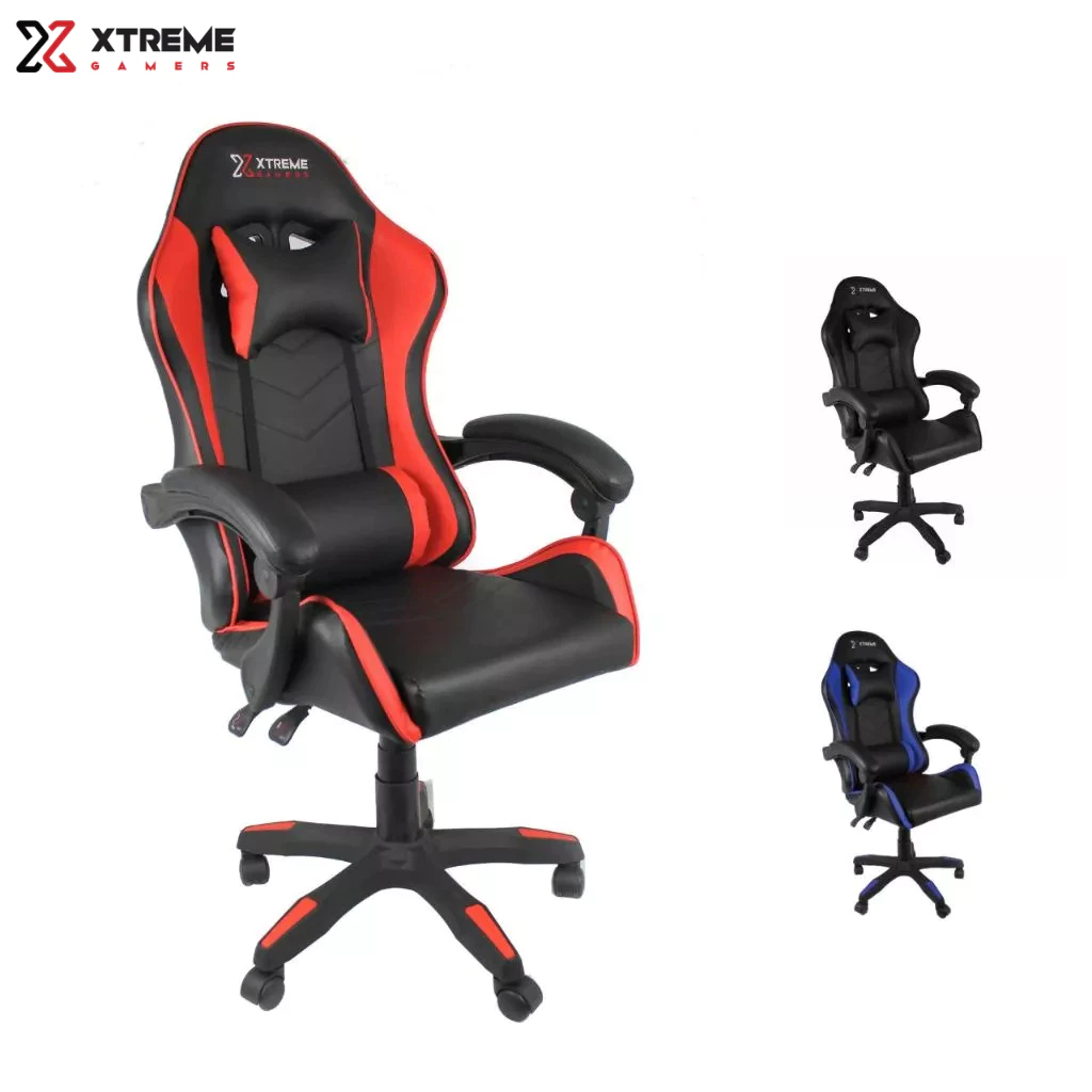 Cadeira Xtreme Gamers NY até 120 kg, com Almofadas Na Lombar e Pescoço Rotação 360°