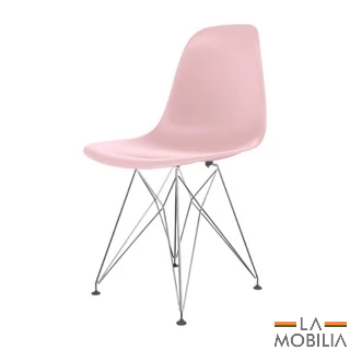 Cadeira Eames Sala Jantar Pp Eiffel Cromada - Cores em Oferta na Shopee