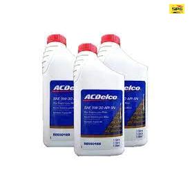 kIT ÓLEO 5W30 SN SEMI SINTETICO AC DELCO CARRO 3L