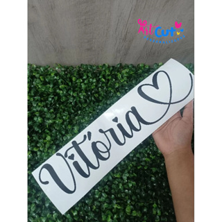 Adesivo Nome/ Palavra - Personalizado DIVERSOS TAMANHOS em Oferta na Shopee
