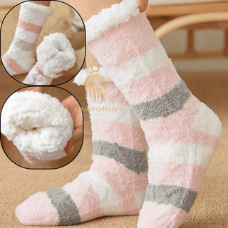 Meia Térmica Pantufa Antiderrapante Forro lã Carneiro Meias Masculino Feminino