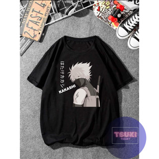 Camiseta Kakashi Anime Camisa 100% Algodão Unissex Streetwear - Envio Rápido em Oferta na Shopee