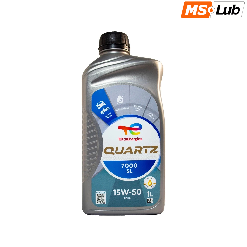 Total 15W50 Quartz Semissintético API SL em Oferta na Shopee