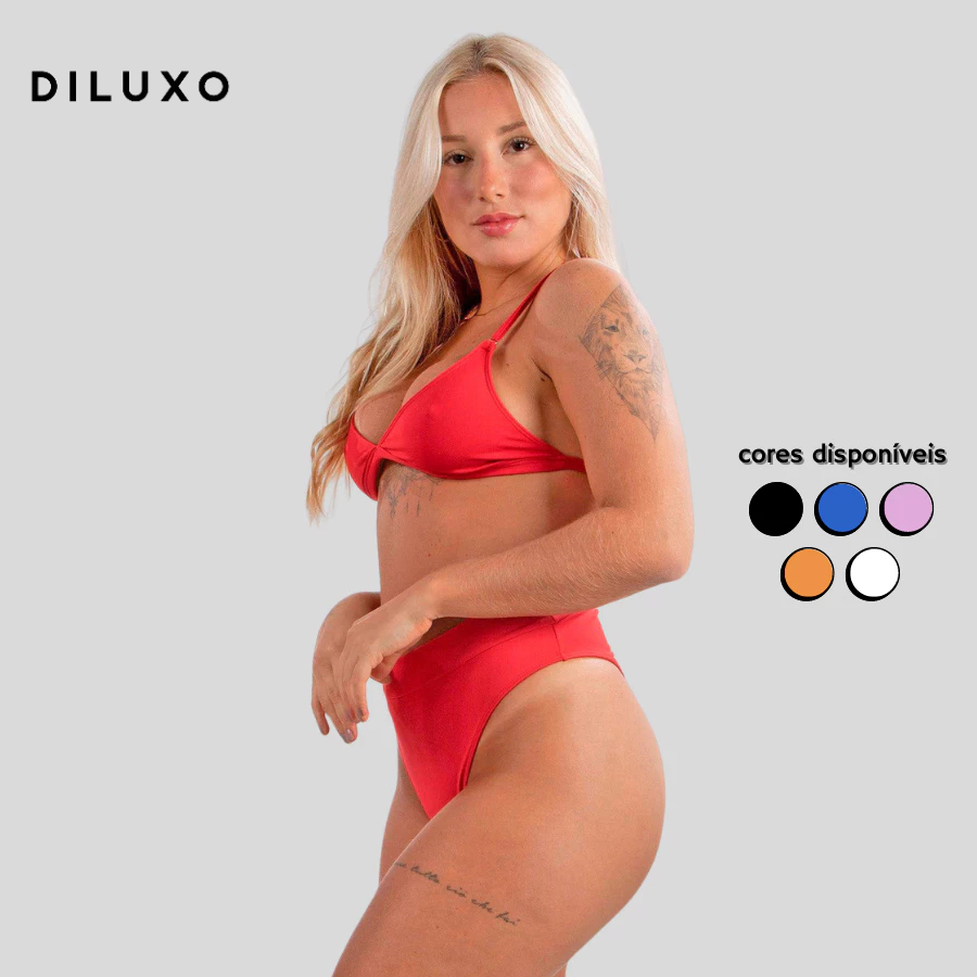 Biquini Hot Pant Verão Cintura Alta Alcinha Lycra Diluxo Blogueira em Oferta na Shopee