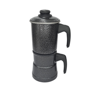 Cafeteira Econômica Mini 400ml Cinza Craqueada em Oferta na Shopee