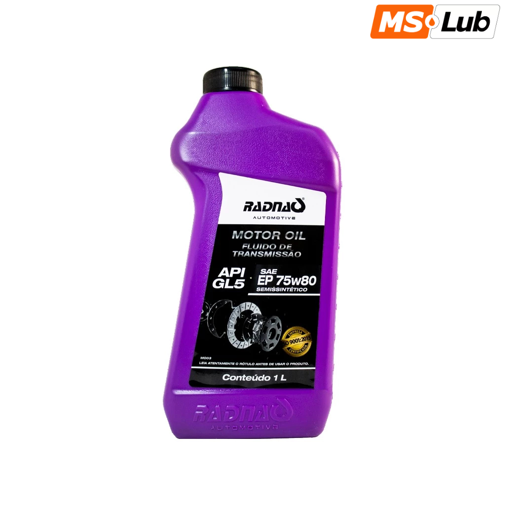 Radnaq Oil 75W80 Semissintético API GL5 em Oferta na Shopee