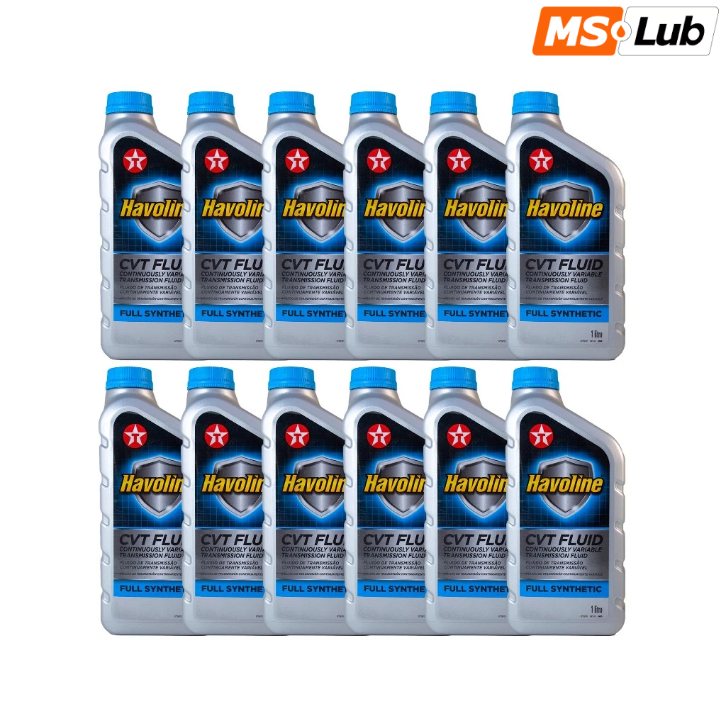 Kit 12 Texaco Havoline CVT Sintético