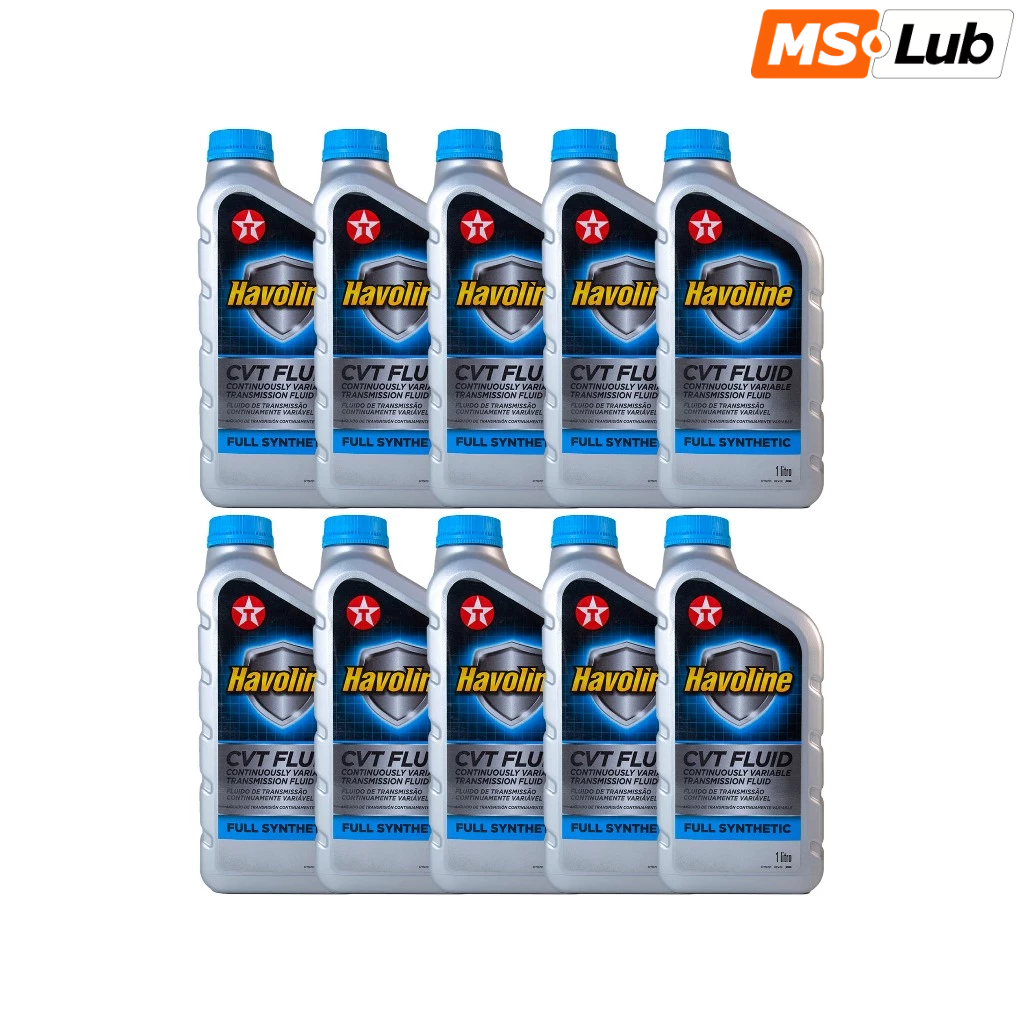 Kit 10 Texaco Havoline CVT Sintético