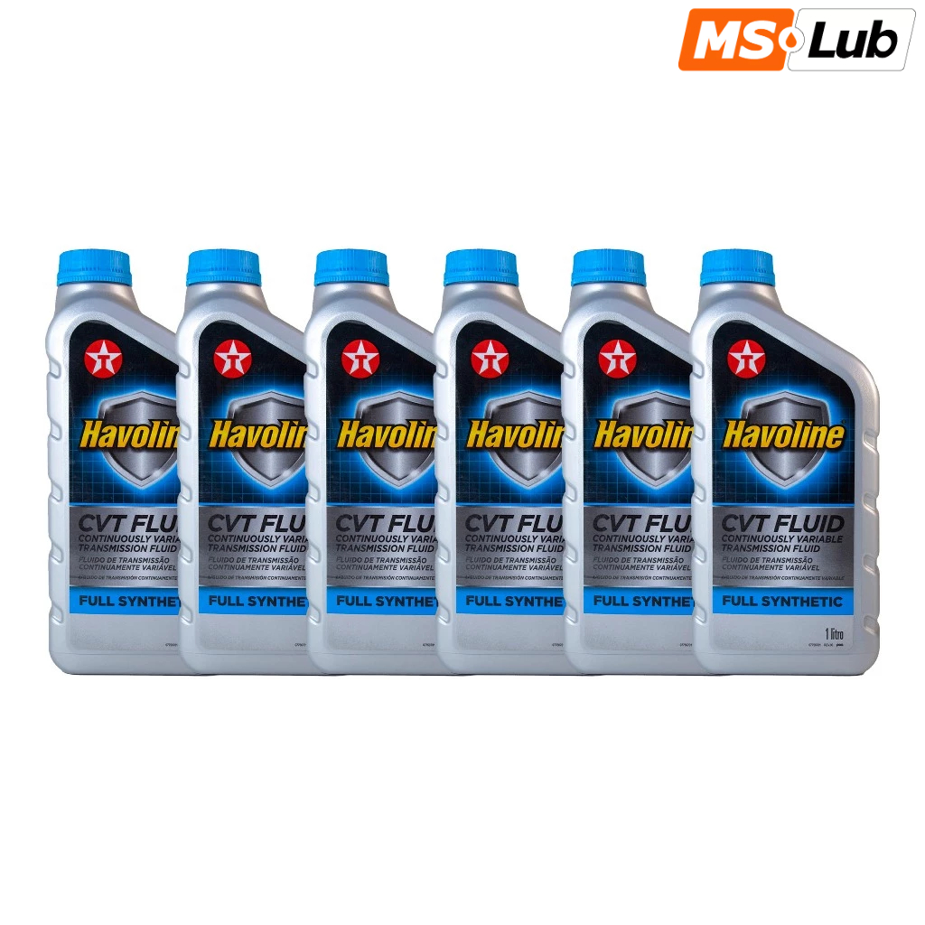 Kit 6 Texaco Havoline CVT Sintético
