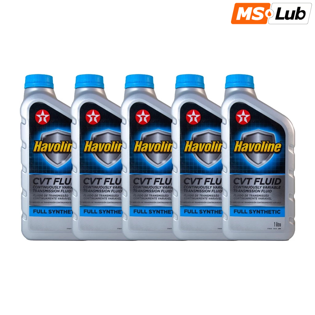 Kit 5 Texaco Havoline CVT Sintético