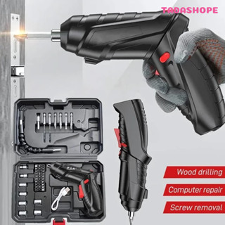 kit Parafusadeira/furadeira 48 Pçs À Bateria Carregador Usb (Dupla posição) TADASHOPE em Oferta na Shopee