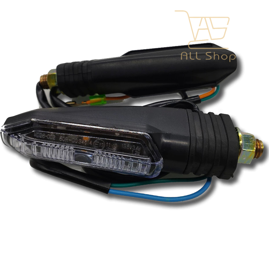 Kit Universal Pisca Seta Led Nxr 125 150 160 Bros / Titan Fan 125 150 / CB 300 / Xre 300 Parafuso — imagem 2 de 2