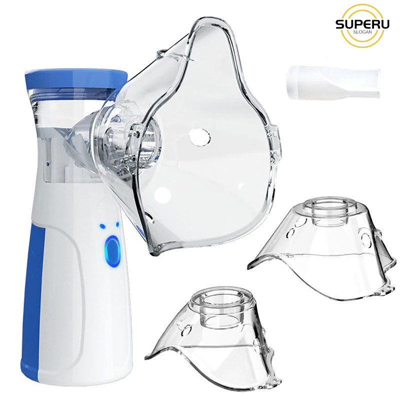 Nebulizador De Malha Portátil , mini Inalador Silencioso , Automático Ultra-Sônico , Adequado Para Adultos E Crianças