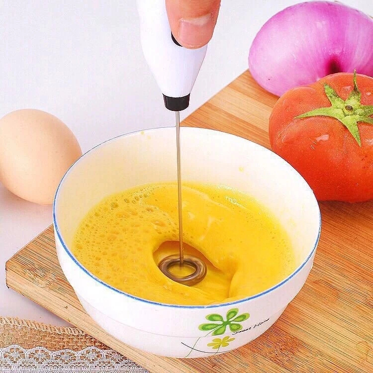 Misturador Mini Batedor Mixer Elétrico Para Claras de Ovos Leite Café Cores Sortidas Utensílios de Cozinha