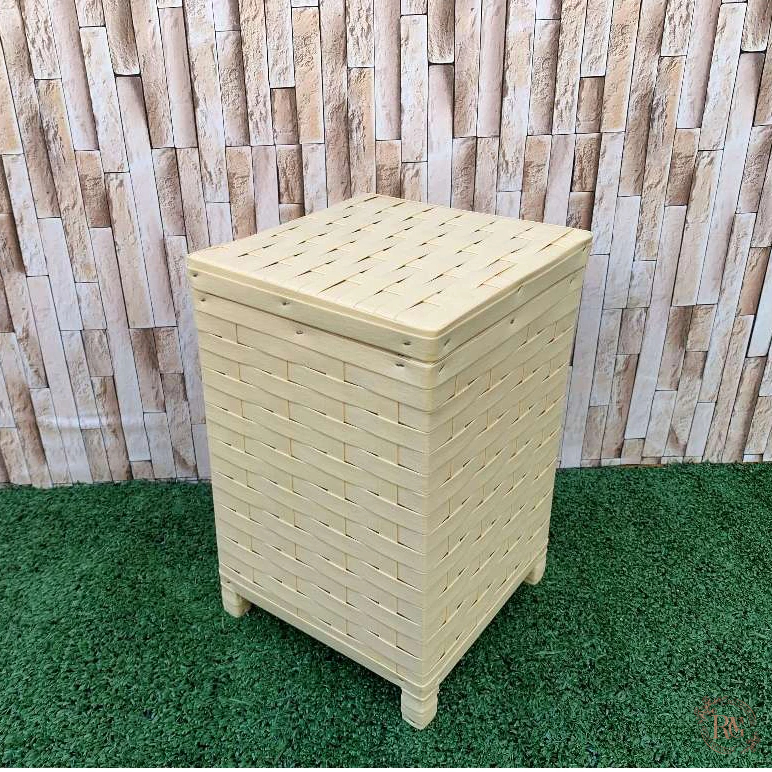 Lixeira Banheiro/Cozinha Fibra Sintética 20x20x30 Multiuso Organizador Vime