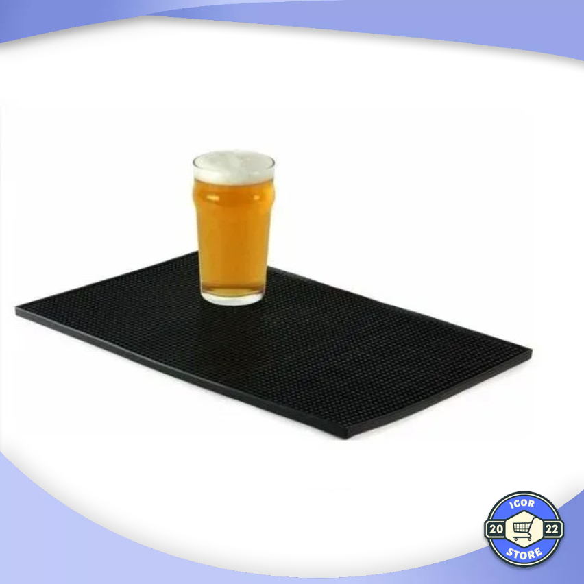 Tapete De Borracha Bar Mat Escorredor 30x15cm PVC OFERTA Envio imediato