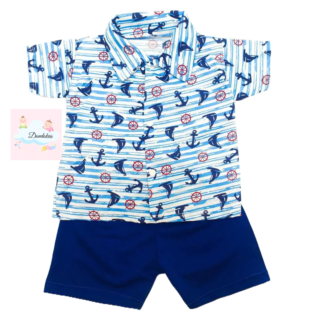 Conjunto Bebê Masculino Estiloso Conjunto Bebe Menino Social