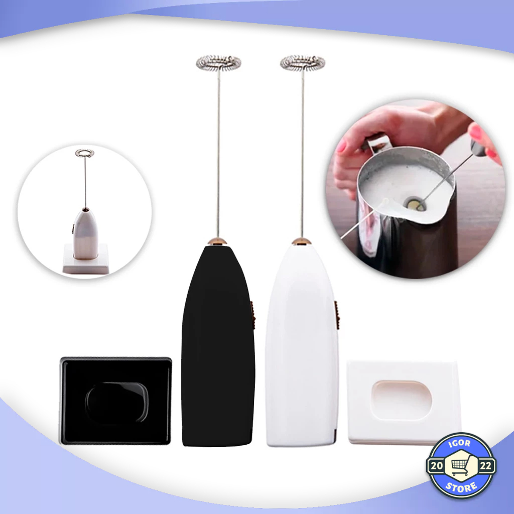 Mini Mixer de Bebidas Misturador Portátil Com Base de Plástico Envio Imediato