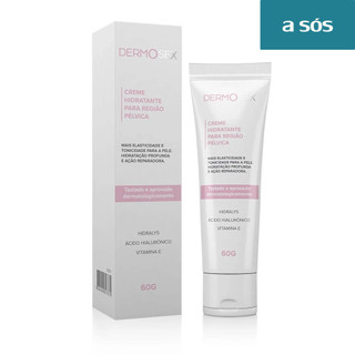 Creme Hidratante Íntimo P/ Região Pélvica Dermosex - 60 g em Oferta na Shopee