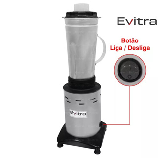 Evitra Liquidificador Profissional Industrial Alta Rotação 2 Litros Inox em Oferta na Shopee