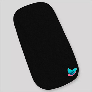 Colchao oval para moises Preto liso - Colchonete Oval para carrinho de bebe preto em Oferta na Shopee