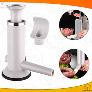 Máquina De Fazer Linguiça Manual Injetor Ensacador Salsicha Almôndega OFERTA