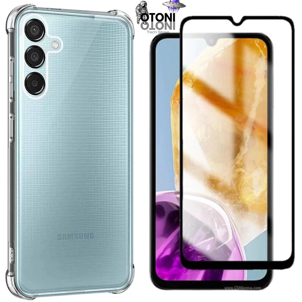 Capa Capinha Case + Pelicula 3D Para  Samsung Galaxy M15 5G - Tech Otoni
