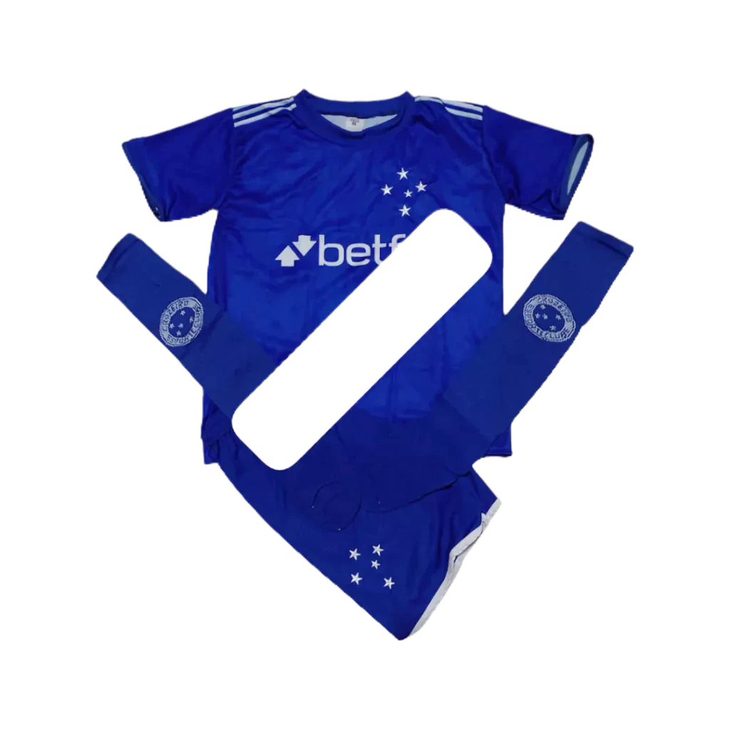 Conjunto do Cruzeiro Infantil SHORT + CAMISETA Promoção 2021