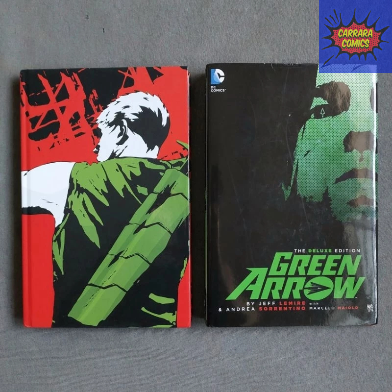 HQ Green Arrow by Jeff Lemire [New 52!] - The Deluxe Edition (HC, 464 Páginas em Inglês, Importada, Capa Dura Arqueiro Verde DC Comics)