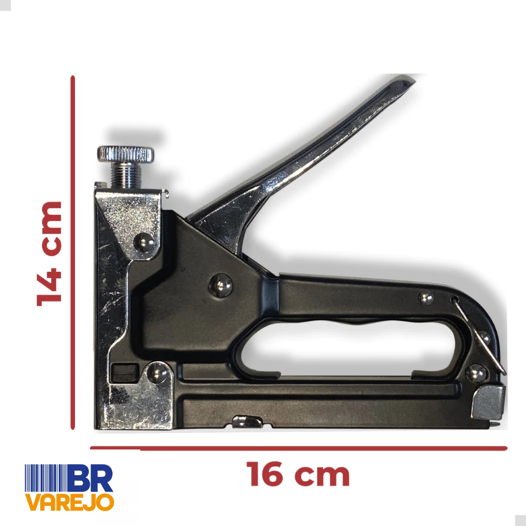 Grampeador Profissional 4mm a 14 mm + 1100 Grampos — imagem 2 de 2