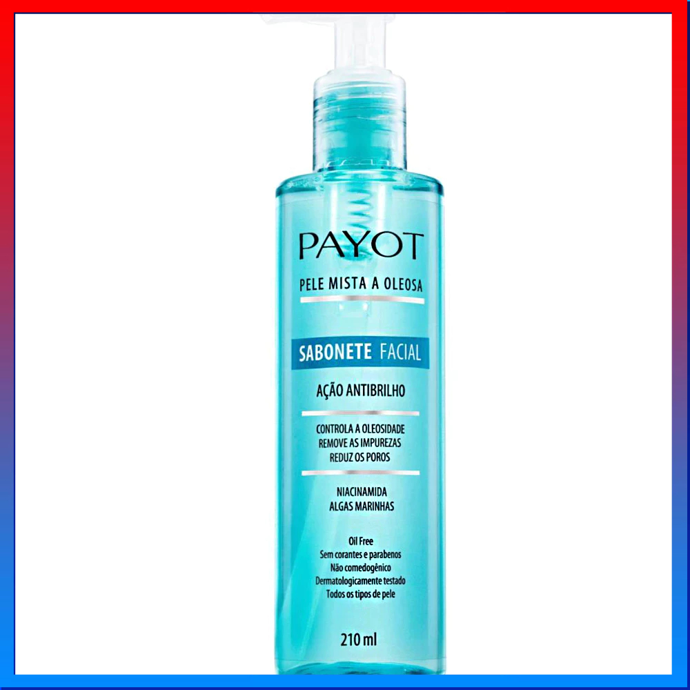 Payot Sabonete Facial 210ml - Pele Mista a Oleosa em Oferta na Shopee