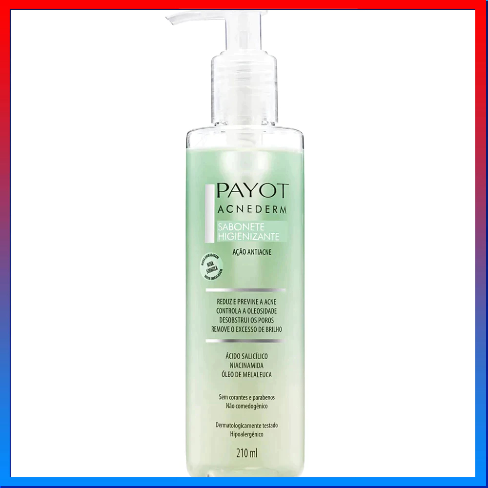 Payot Acnederm Sabonete Higienizante 210ml em Oferta na Shopee