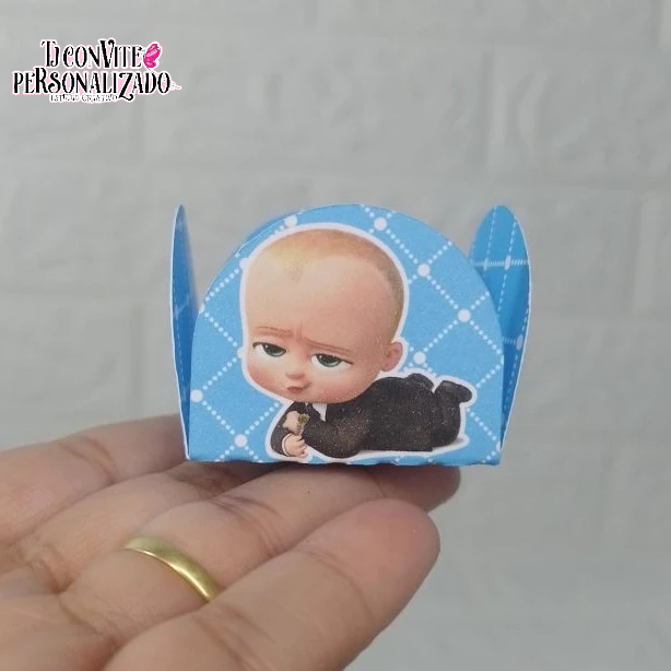 Forminha para doce brigadeiro personalizado poderoso chefinho