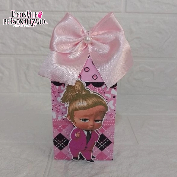 CAIXA MILK PODEROSA CHEFINHA / LEMBRANCINHA DE ANIVERSARIO INFANTIL CAIXINHAS PERSONALIZADAS