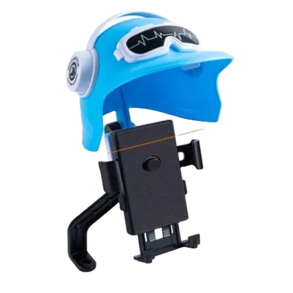 Suporte Celular Moto Bike Universal Proteção Contra Reflexo.