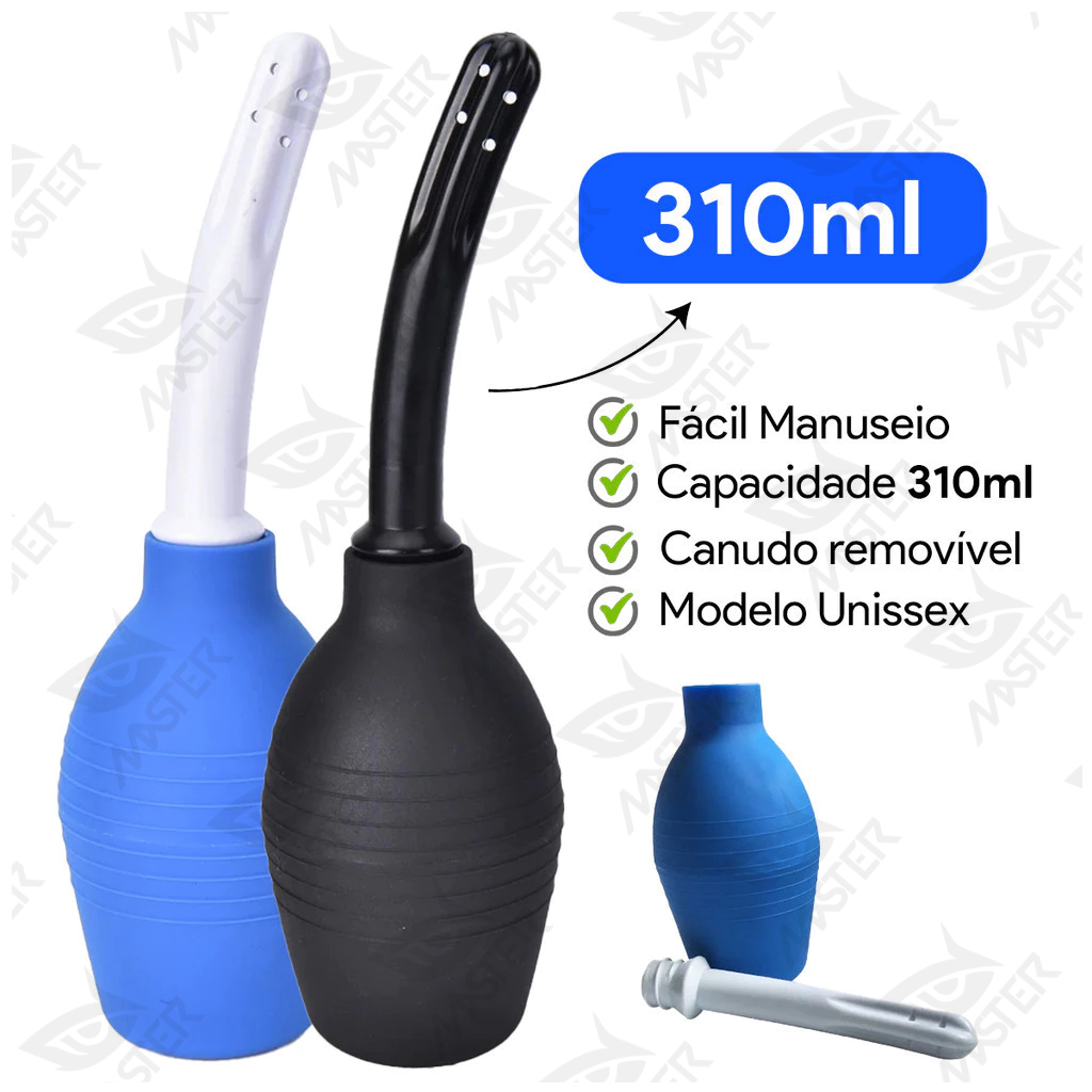 Ducha Higiênica Ginecológica Íntima  Anal BIG Unissex Chuca 310ml de Capacidade