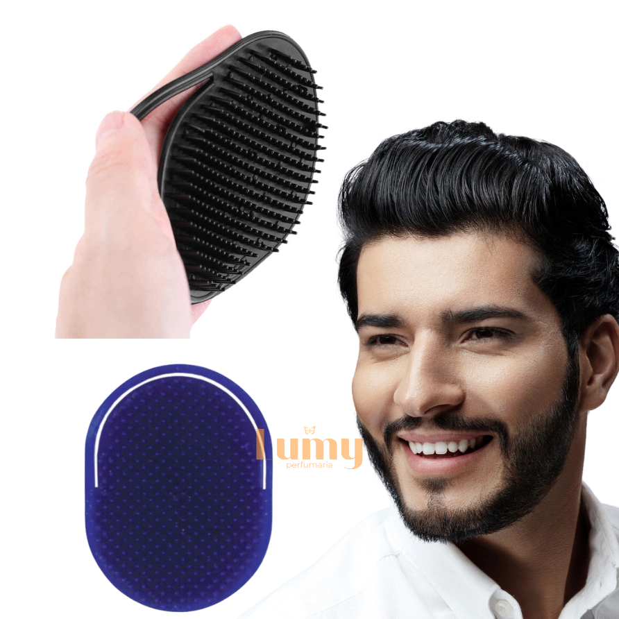Escova Oval De Bolso Pata Pata C/25 Unidades Pacote Masculino Para Cabelo E Barba Barbeiro