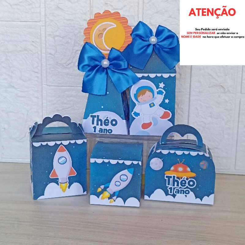Kit Festa Astronauta Personalizado /Lembrancinha aniversário