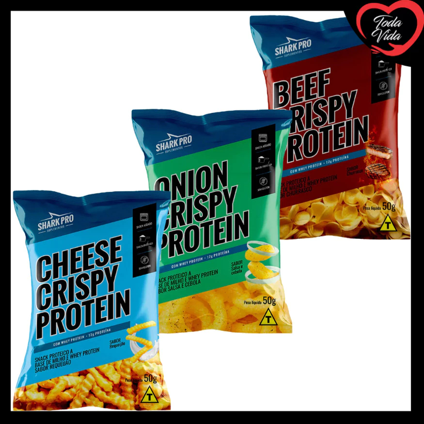 SALGADINHO KIT COM 3 UN SHARK PRO em Oferta na Shopee