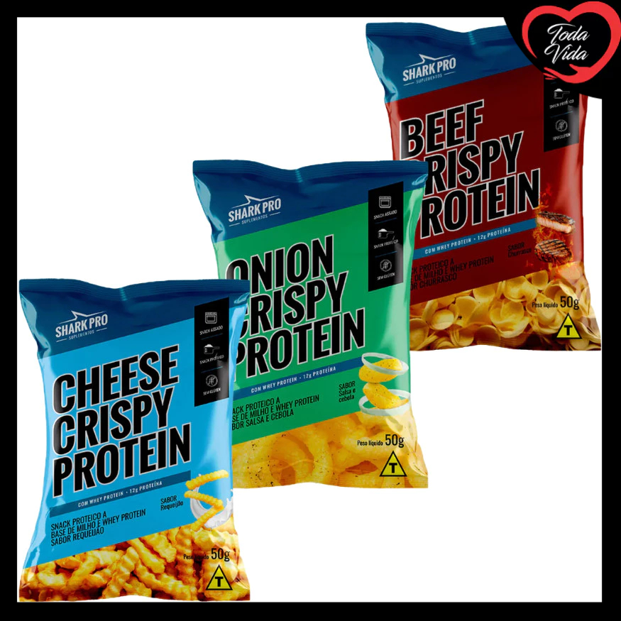 SALGADINHO KIT COM 3 UN SHARK PRO em Oferta na Shopee