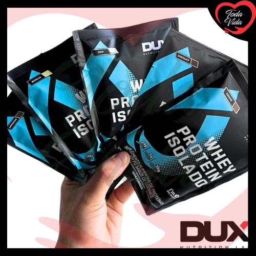 WHEY PROTEIN ISOLADO - KIT DUX SACHE 5 UNIDADES