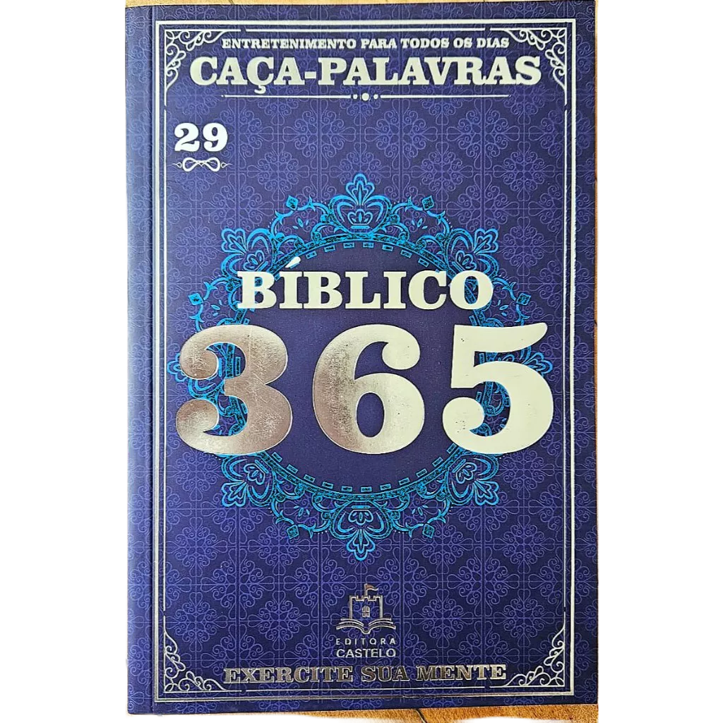 Passatempo Caça Palavra 365 atividades Bíblicos